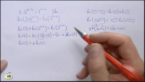 Cover: Exponentialgleichung mit ln(x) lösen, Beispiel, Logarithmus, Logarithmusgleichungen - YouTube
