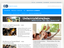 Cover: Deutsche Welle | Unterrichtsreihen 