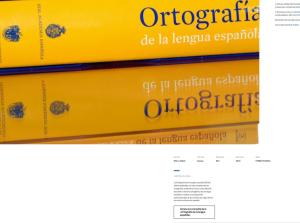 Cover: Ortografía de la lengua española | RAE