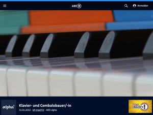 Cover: Musikberufe: Klavier- und Cembalobauer