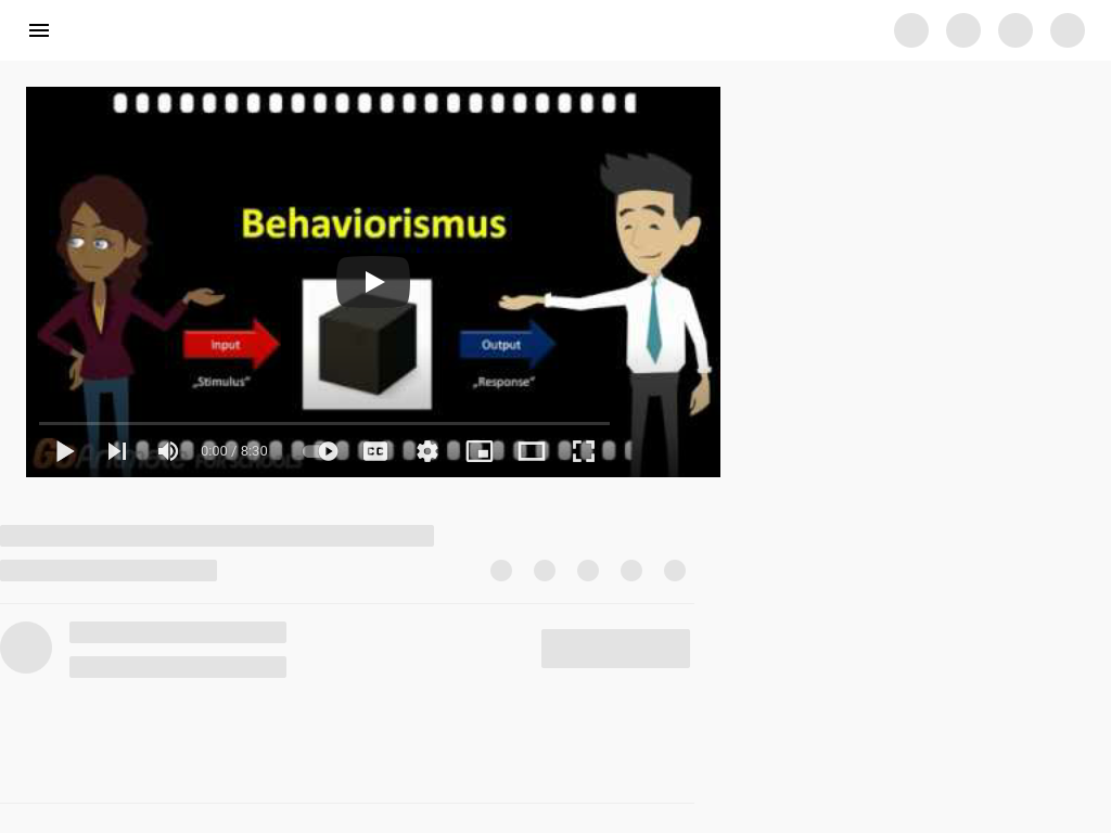 Cover: Was ist Behaviorismus? Video