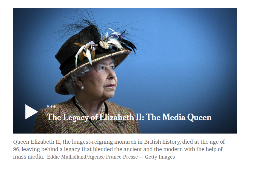Cover: The Legacy of Elizabeth II: The Media Queen