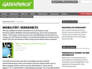 Cover: Mobilität: Verkehr(t)! | Greenpeace