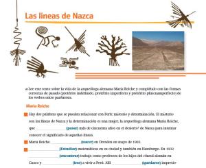 Cover: Las líneas de Nazca 