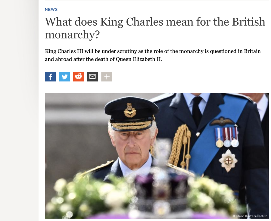 Cover: What does King Charles mean for the British monarchy?