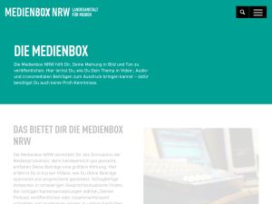 Cover: Die Medienbox NRW - Deine Meinung in Bild und Ton