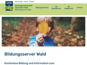 Cover: Bildungsserver Wald