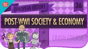 Cover: Post-World War I Recovery: Crash Course European History #36