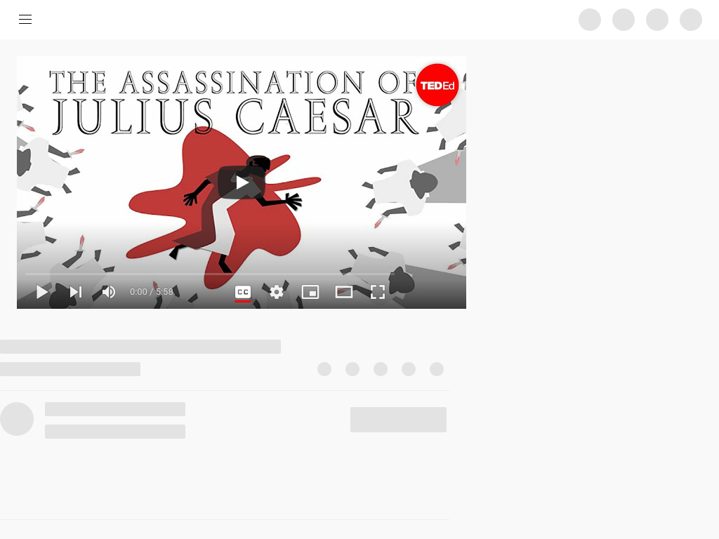 Cover: The great conspiracy against Julius Caesar