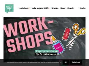 Cover: Schnupper-Workshops – Make up your MINT