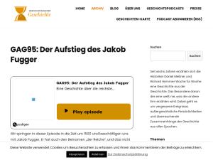 Cover: GAG95: Der Aufstieg des Jakob Fugger - Geschichten aus der Geschichte