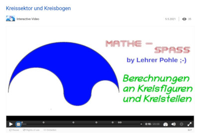 Cover: Kreissektor und Kreisbogen | ZUM-Apps