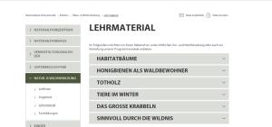Cover: Wald Lehrmaterial - Nationalpark Schwarzwald