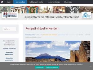 Cover: Pompeji virtuell erkunden

