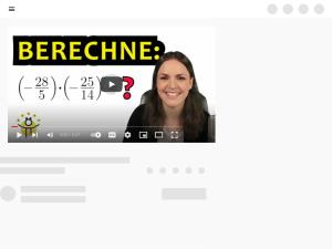 Cover: Negative BRÜCHE multiplizieren und dividieren – Bruchrechnung einfach erklärt - YouTube