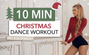 Cover: 10 MIN CHRISTMAS DANCE WORKOUT