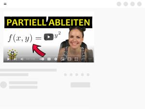 Cover: Partielle Ableitung e Funktion – mehrdimensionale Analysis, Kettenregel, Produktregel - YouTube