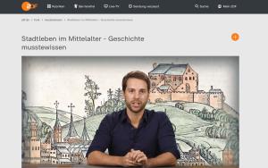 Cover: Stadtleben im Mittelalter - Geschichte musstewissen - ZDFmediathek