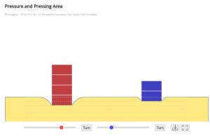 Cover: Pressure and Pressing Area - JavaLab